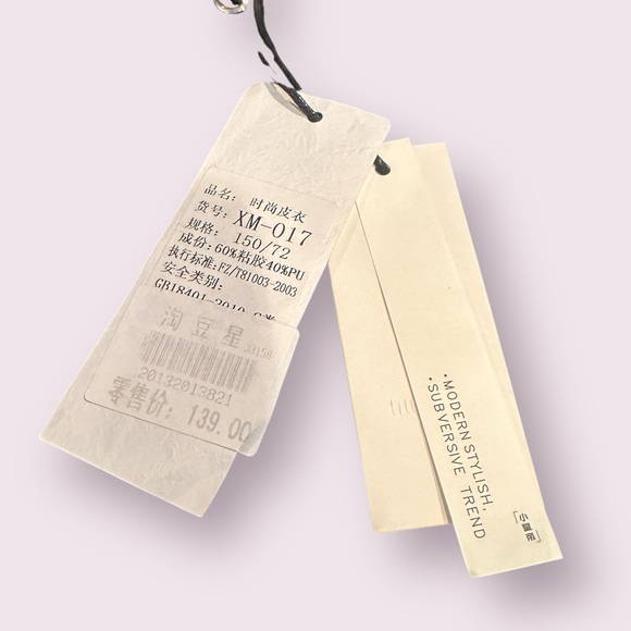 Kids Little King Black Faux Leather Jacket Wing Design Harley Davidson Patch - Picture 4 of 11